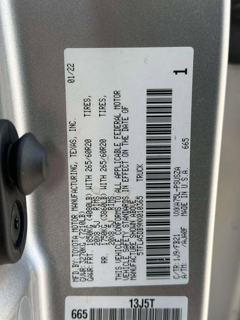 Used 2022 Toyota Tundra SR5 image 28