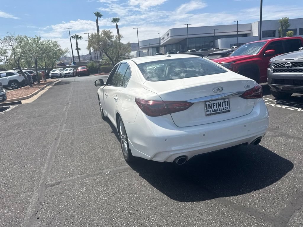 Used 2024 INFINITI Q50 Luxe RWD image 12