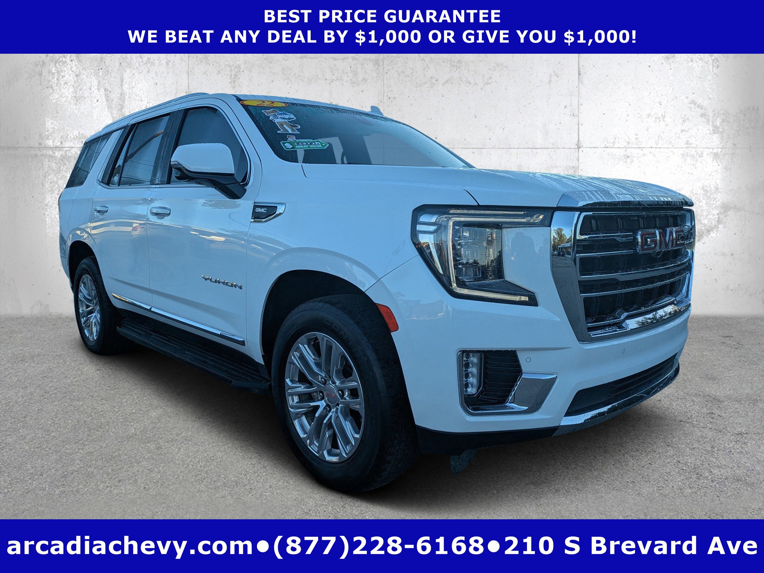 Used 2022 GMC Yukon SLT w/ SLT Premium Package image 1
