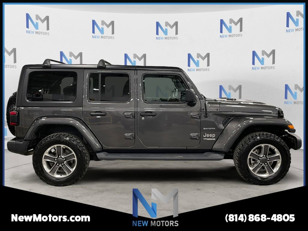Used 2020 Jeep Wrangler Unlimited Sahara w/ LED Lighting Group AWD/4WD image 6