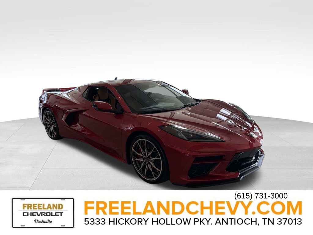 Used 2024 Chevrolet Corvette Stingray Premium Conv w/ Z51 Performance Package RWD image 1