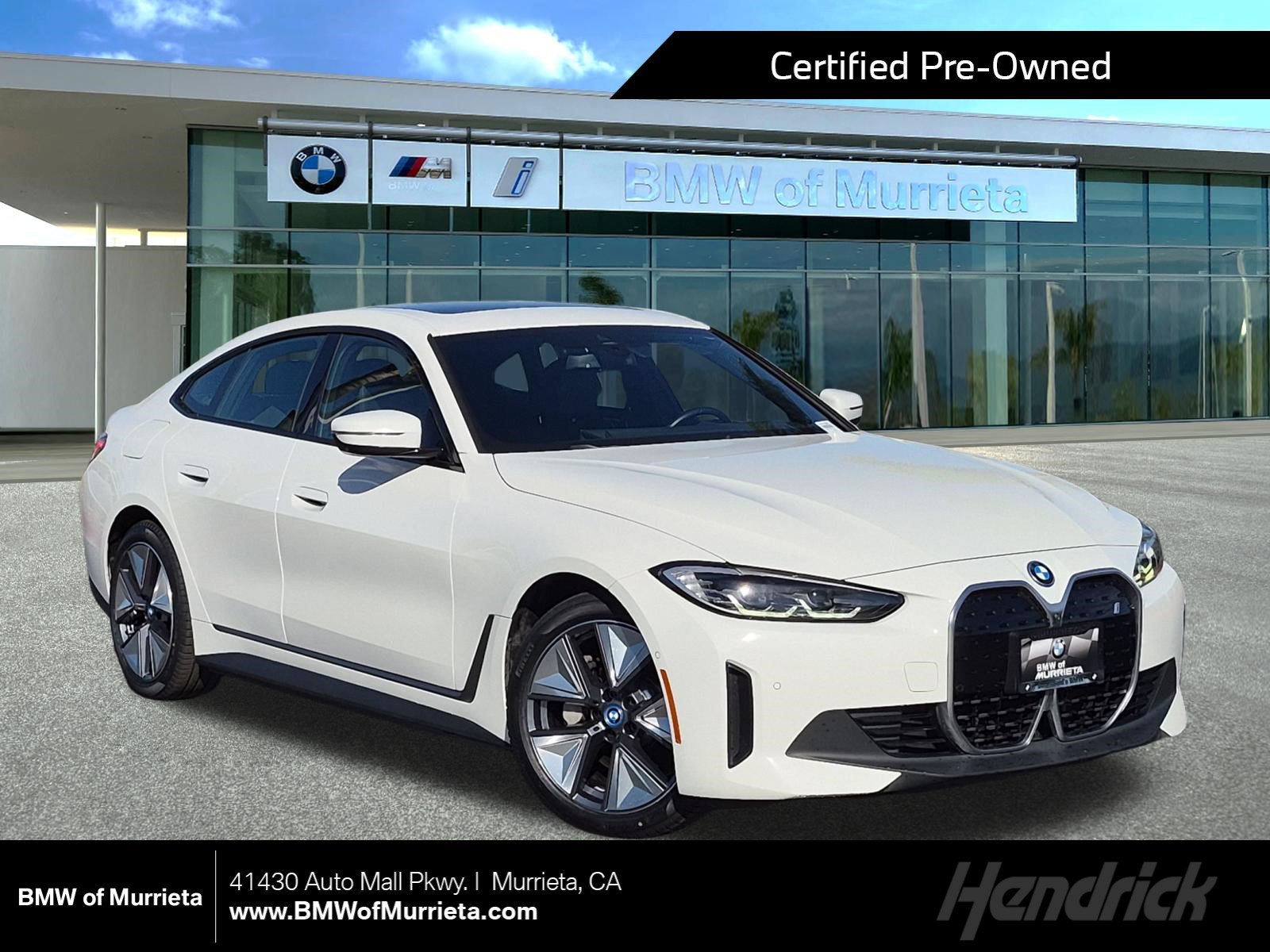 Certified 2023 BMW i4 eDrive40 w/ Premium Package