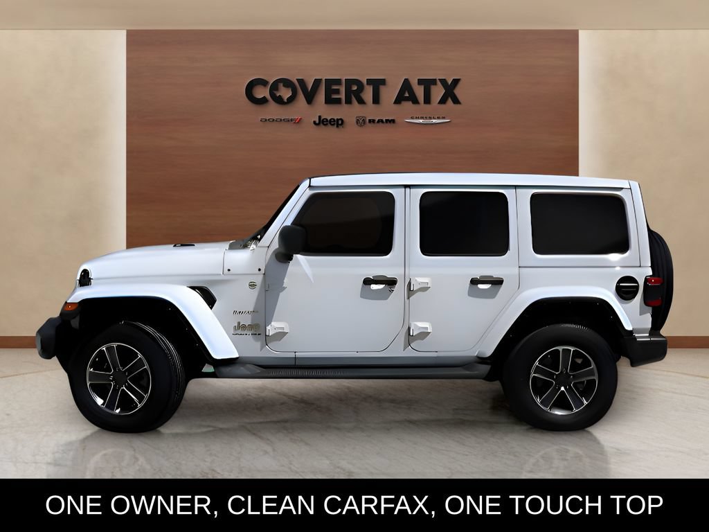 Used 2023 Jeep Wrangler Unlimited Sahara w/ LED Lighting Group AWD/4WD image 2