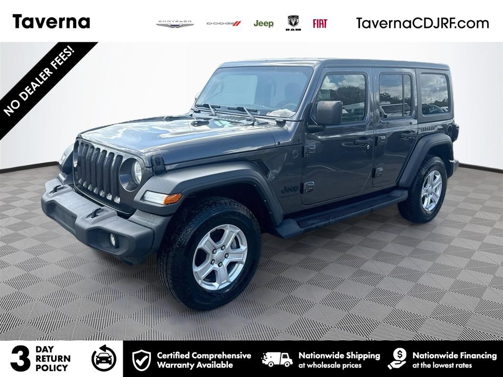 Used 2023 Jeep Wrangler Unlimited Sport AWD/4WD image 1