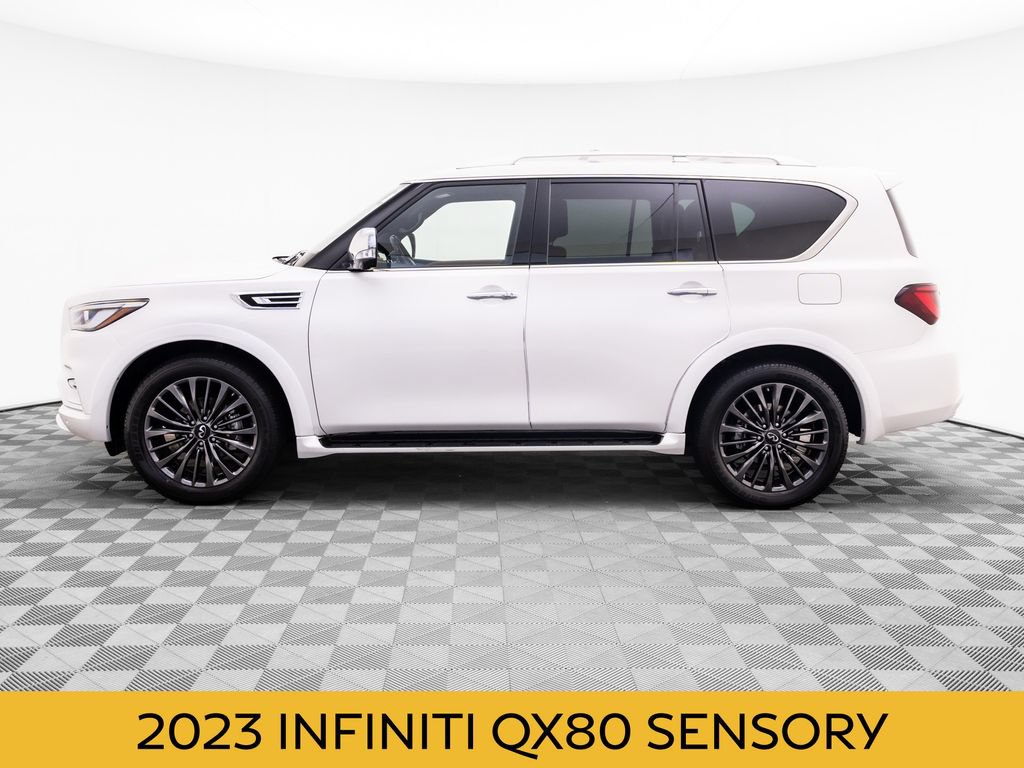 Used 2023 INFINITI QX80 Sensory w/ All-Season Package AWD/4WD video 2