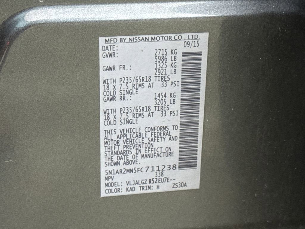 Used 2015 Nissan Pathfinder SL w/ SL Tech Package image 30