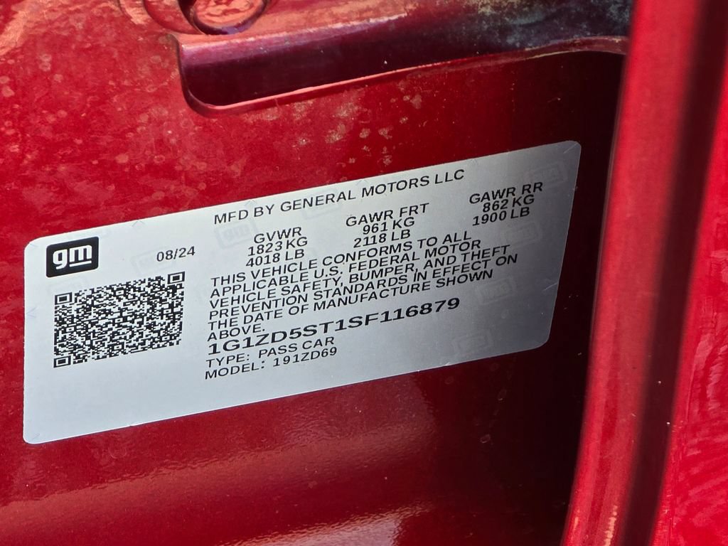 Certified 2025 Chevrolet Malibu LT FWD image 30