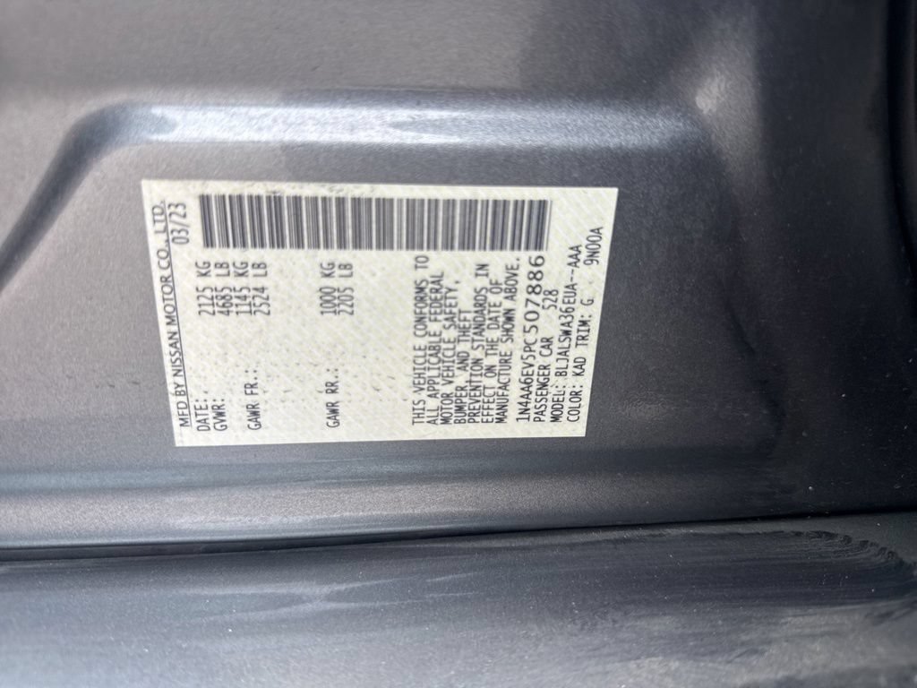 Certified 2023 Nissan Maxima SR w/ Sport Mat Group FWD image 5