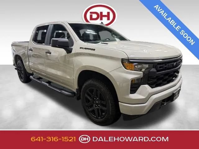 New 2026 Chevrolet Silverado 1500 Custom w/ Turbomax Blackout Package AWD/4WD image 1