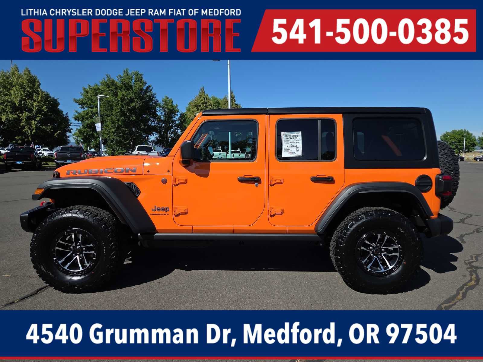 New 2026 Jeep Wrangler Unlimited Rubicon w/ Xtreme 35 Tire Package AWD/4WD image 11