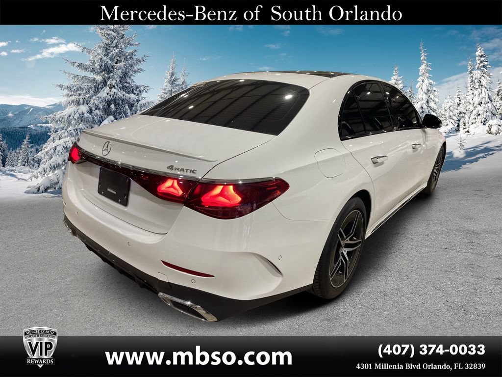 Used 2025 Mercedes-Benz E 350 4MATIC Sedan w/ MBUS Superscreen Package image 16