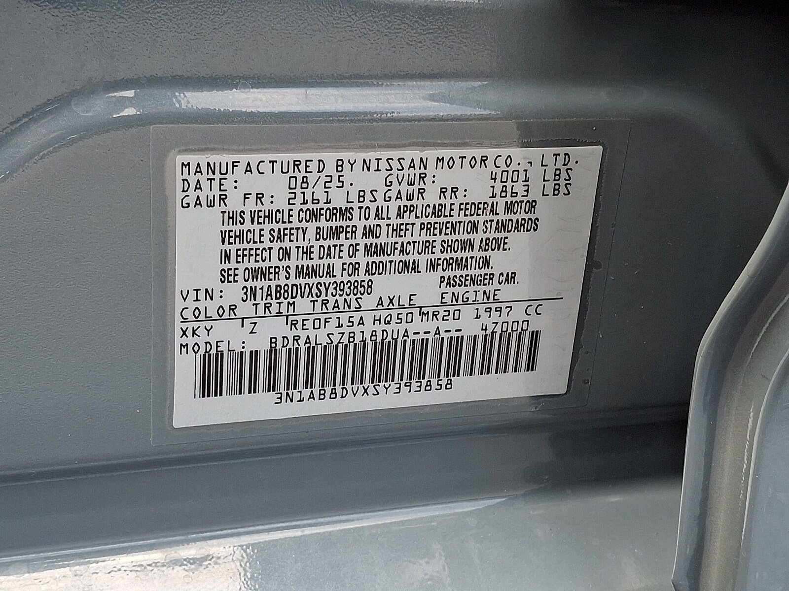 Certified 2025 Nissan Sentra SR w/ SR Premium Package FWD image 26