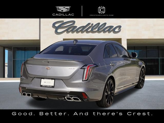 Used 2022 Cadillac CT4 V w/ Navigation Package RWD image 3