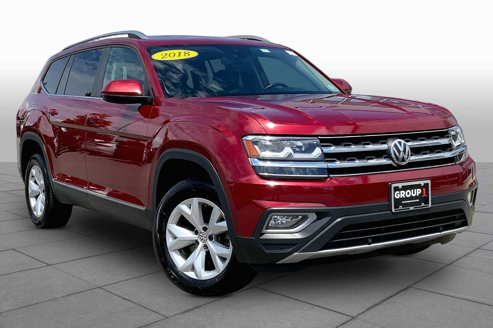 Used 2018 Volkswagen Atlas SEL AWD/4WD image 3