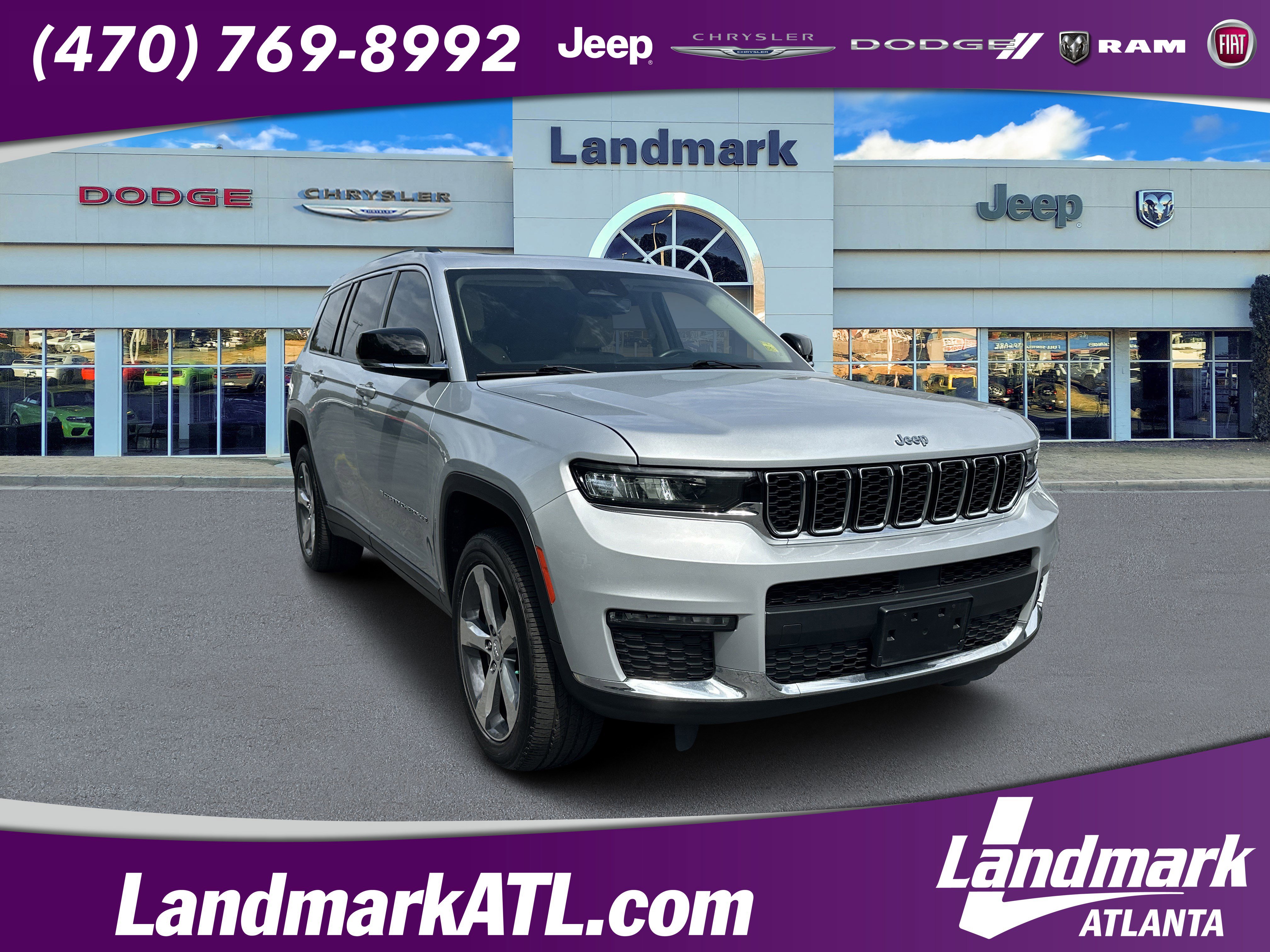 Used 2022 Jeep Grand Cherokee L Limited RWD image 1