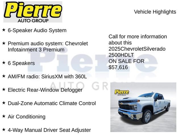 Used 2025 Chevrolet Silverado 2500 LT w/ Convenience Package AWD/4WD image 12