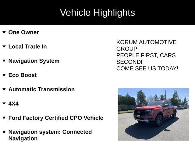 Used 2024 Ford Ranger XLT w/ FX4 Off-Road Package image 4