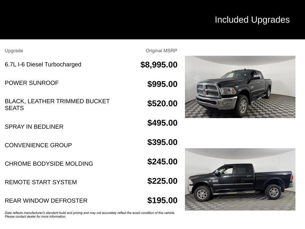 Used 2016 RAM 2500 Laramie w/ Convenience Group AWD/4WD image 6
