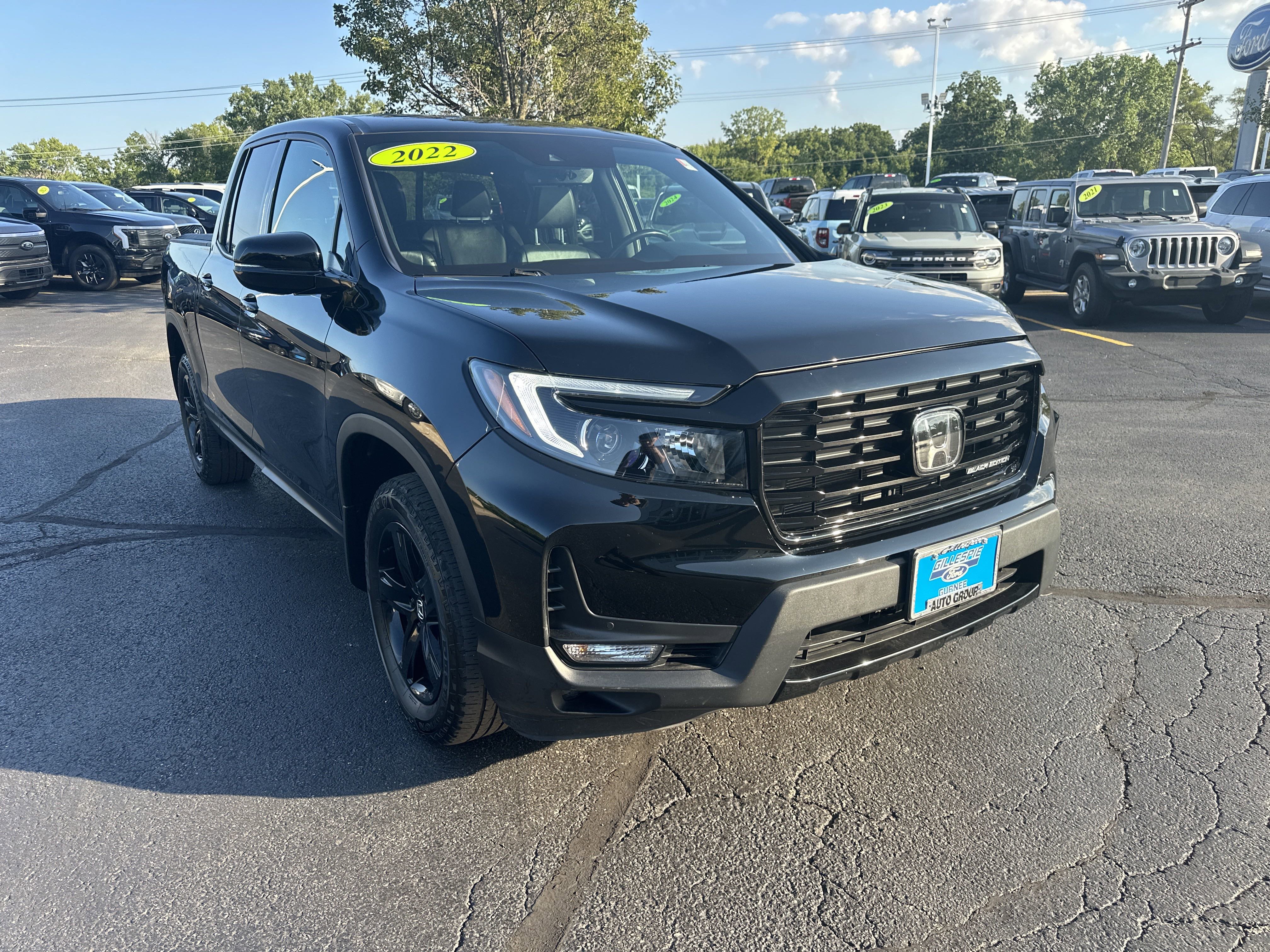 Used 2022 Honda Ridgeline Black Edition