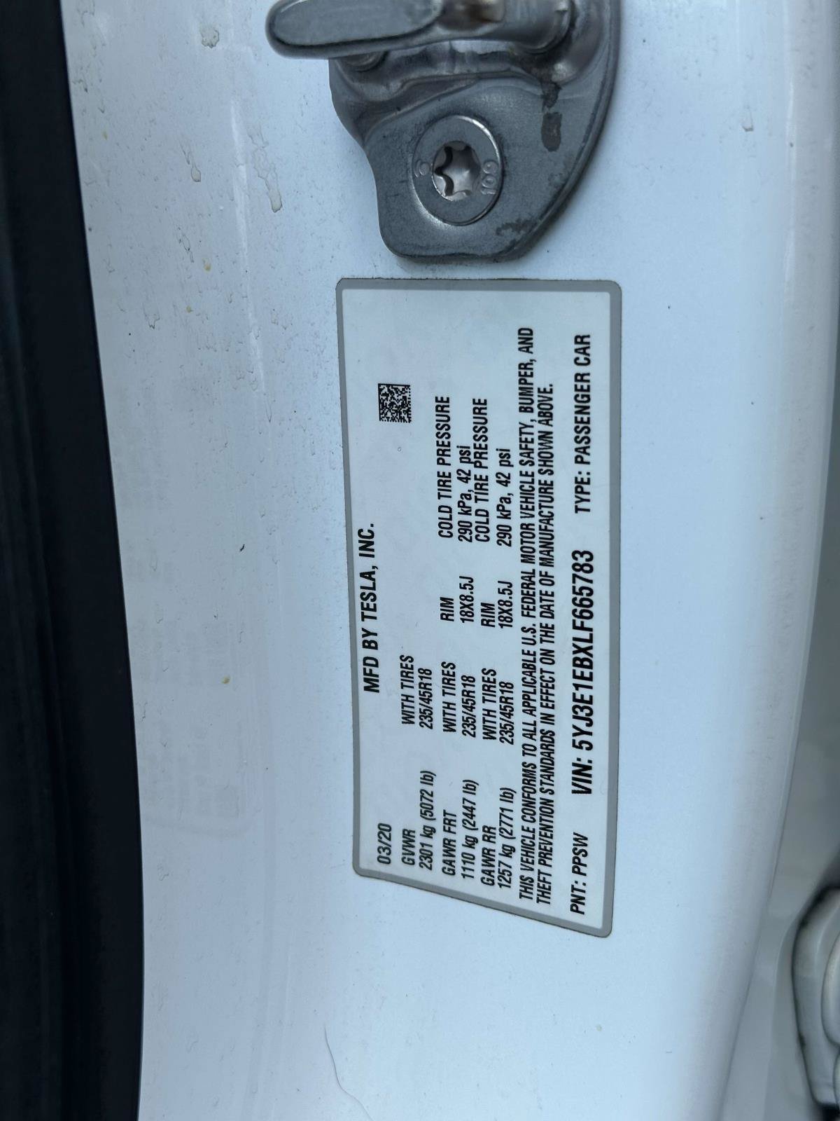 Used 2020 Tesla Model 3 Long Range AWD/4WD image 17
