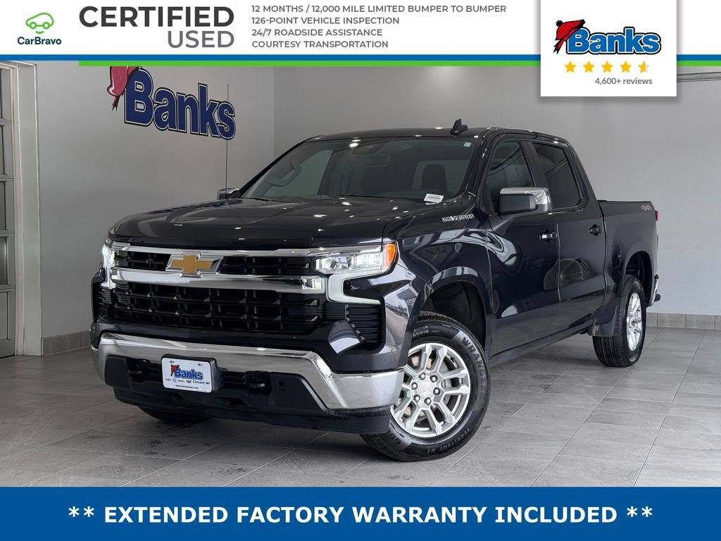 Certified 2024 Chevrolet Silverado 1500 LT AWD/4WD image 1