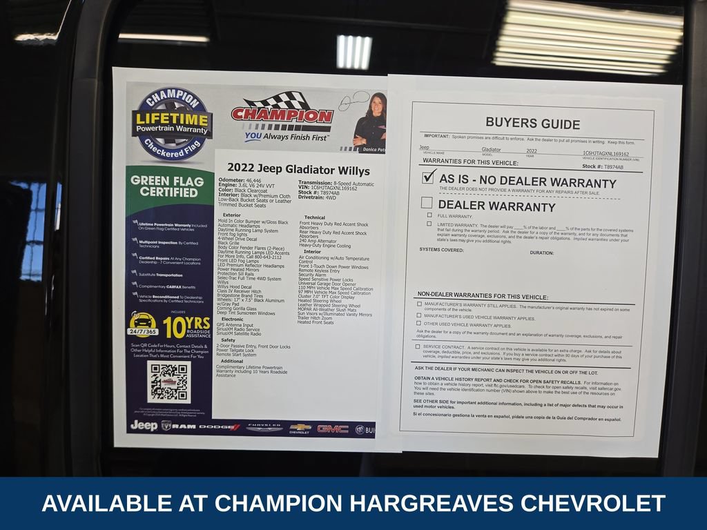 Used 2022 Jeep Gladiator Sport AWD/4WD image 43