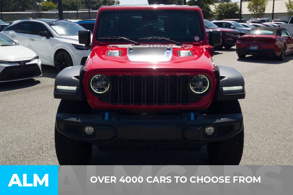 Used 2024 Jeep Wrangler Unlimited Rubicon 4xe AWD/4WD image 2