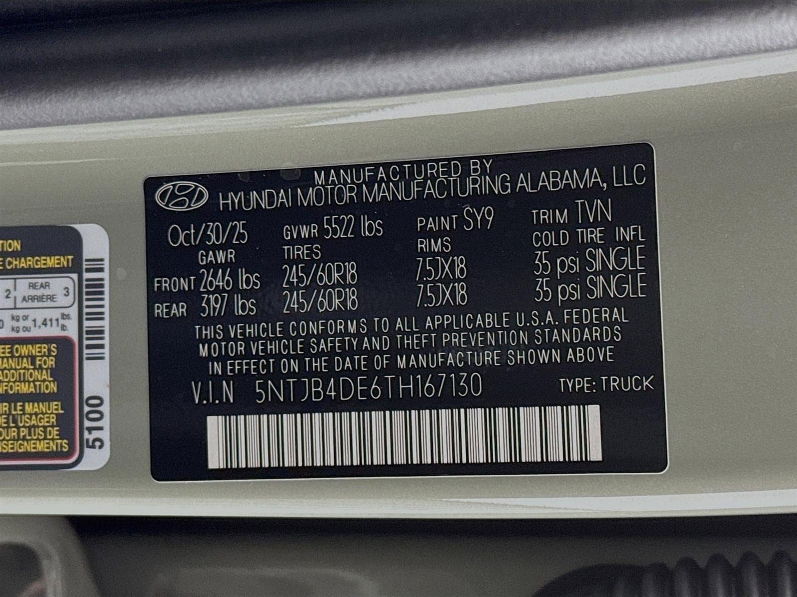 New 2026 Hyundai Santa Cruz SEL FWD image 30
