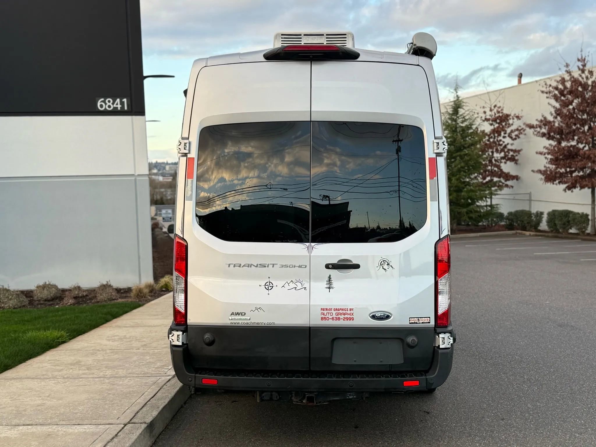 Used 2020 Ford Transit 350 148 High Roof Extended AWD image 5