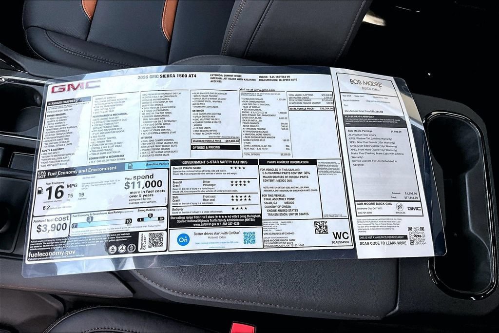 New 2026 GMC Sierra 1500 AT4 w/ AT4 Premium Package AWD/4WD image 13