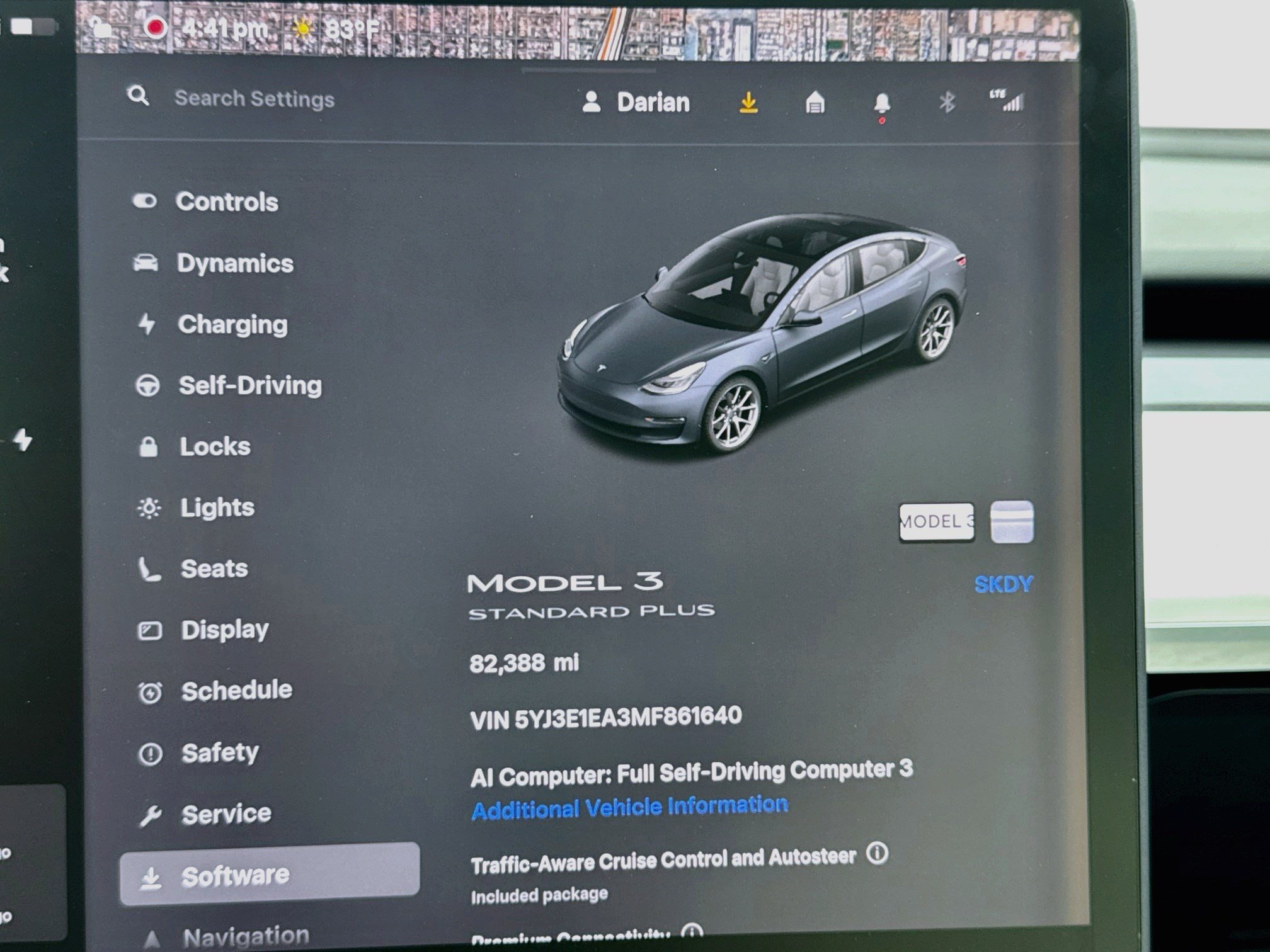 Used 2021 Tesla Model 3 Standard Range Plus RWD image 8