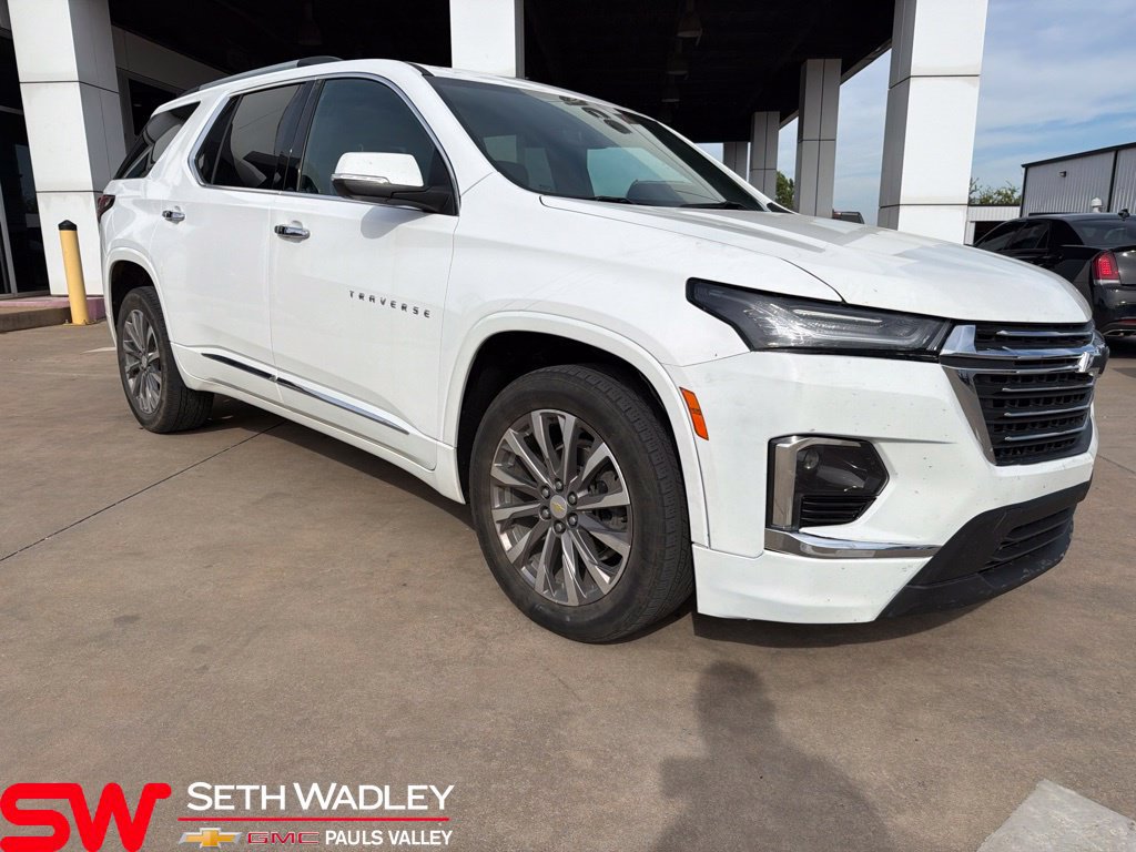 Used 2022 Chevrolet Traverse Premier w/ LPO, Floor Liner Package FWD image 1