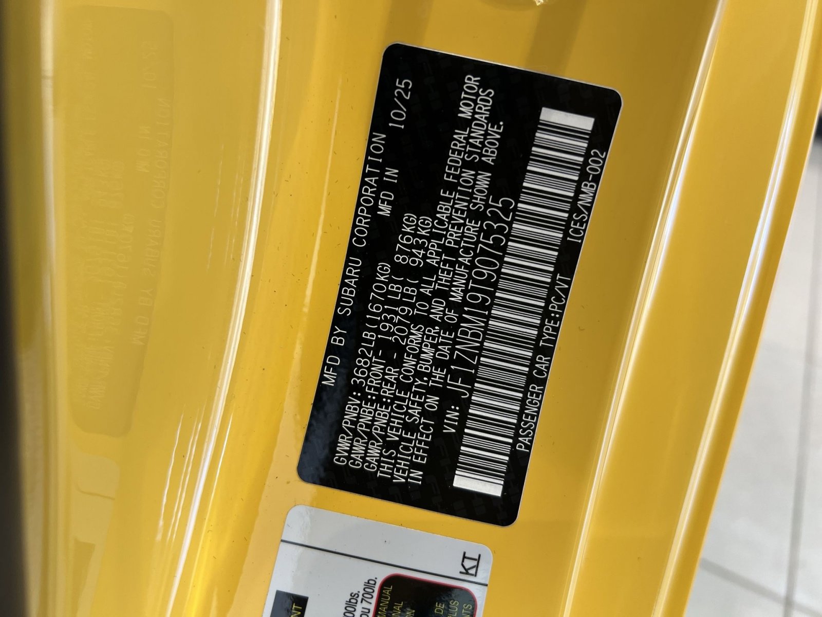 New 2026 Toyota GR86 YUZU Limited image 26