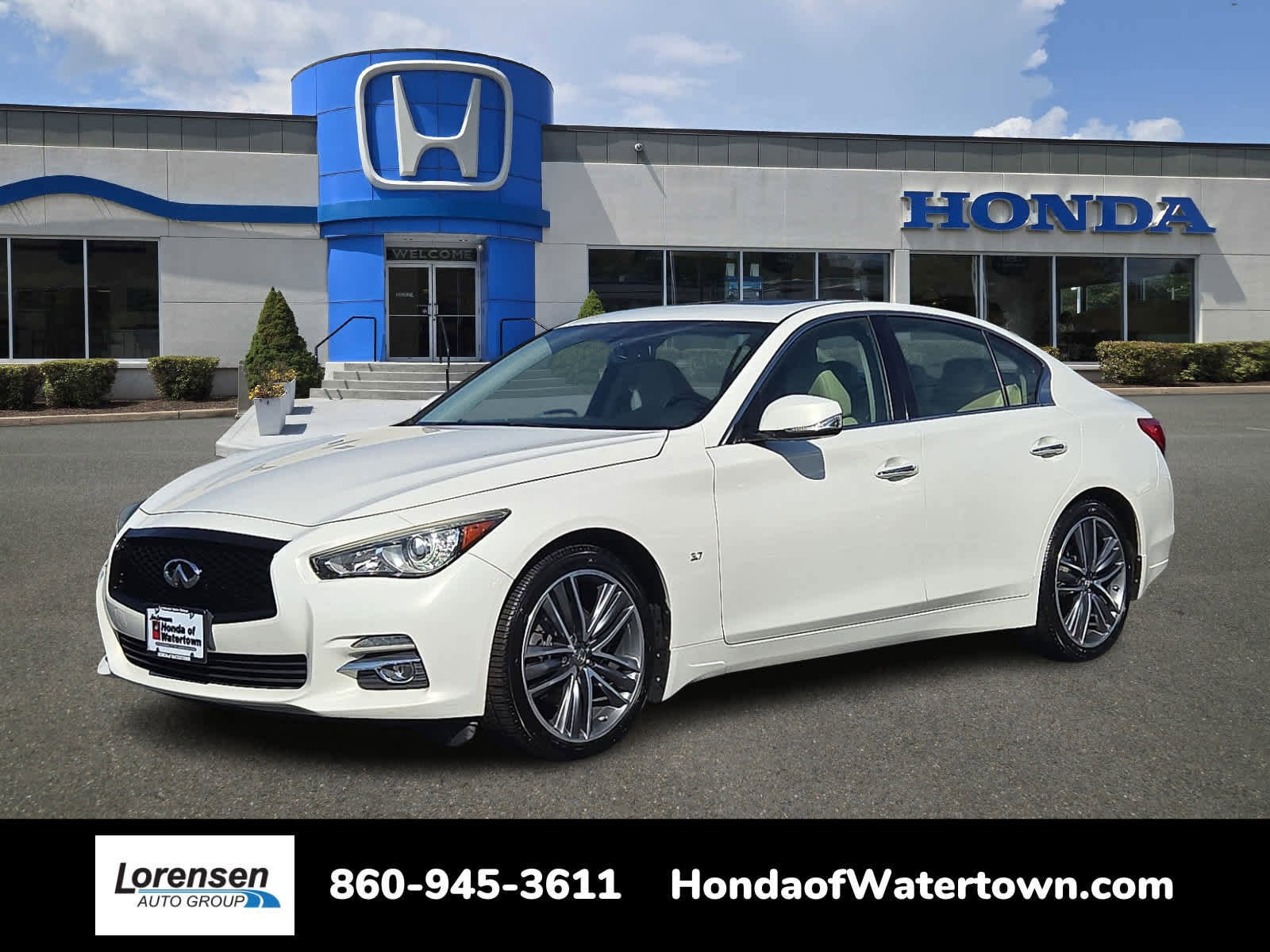 Used 2015 INFINITI Q50 Premium w/ Navigation Package
