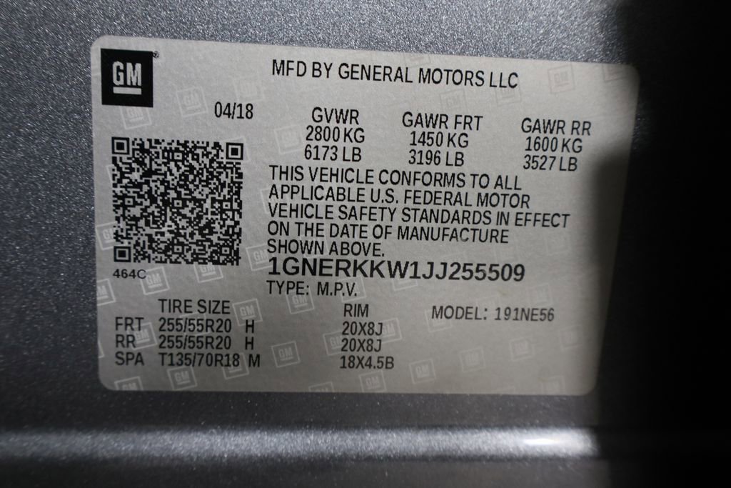 Used 2018 Chevrolet Traverse Premier w/ Driver Confidence II Package image 40