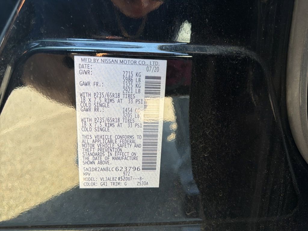 Used 2020 Nissan Pathfinder S image 14