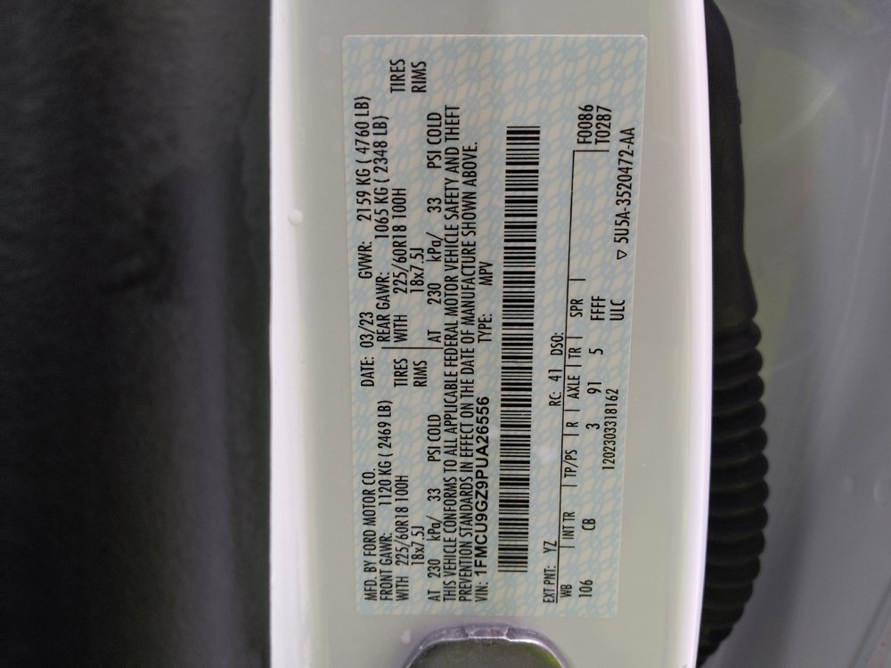 Used 2023 Ford Escape Active AWD/4WD image 33