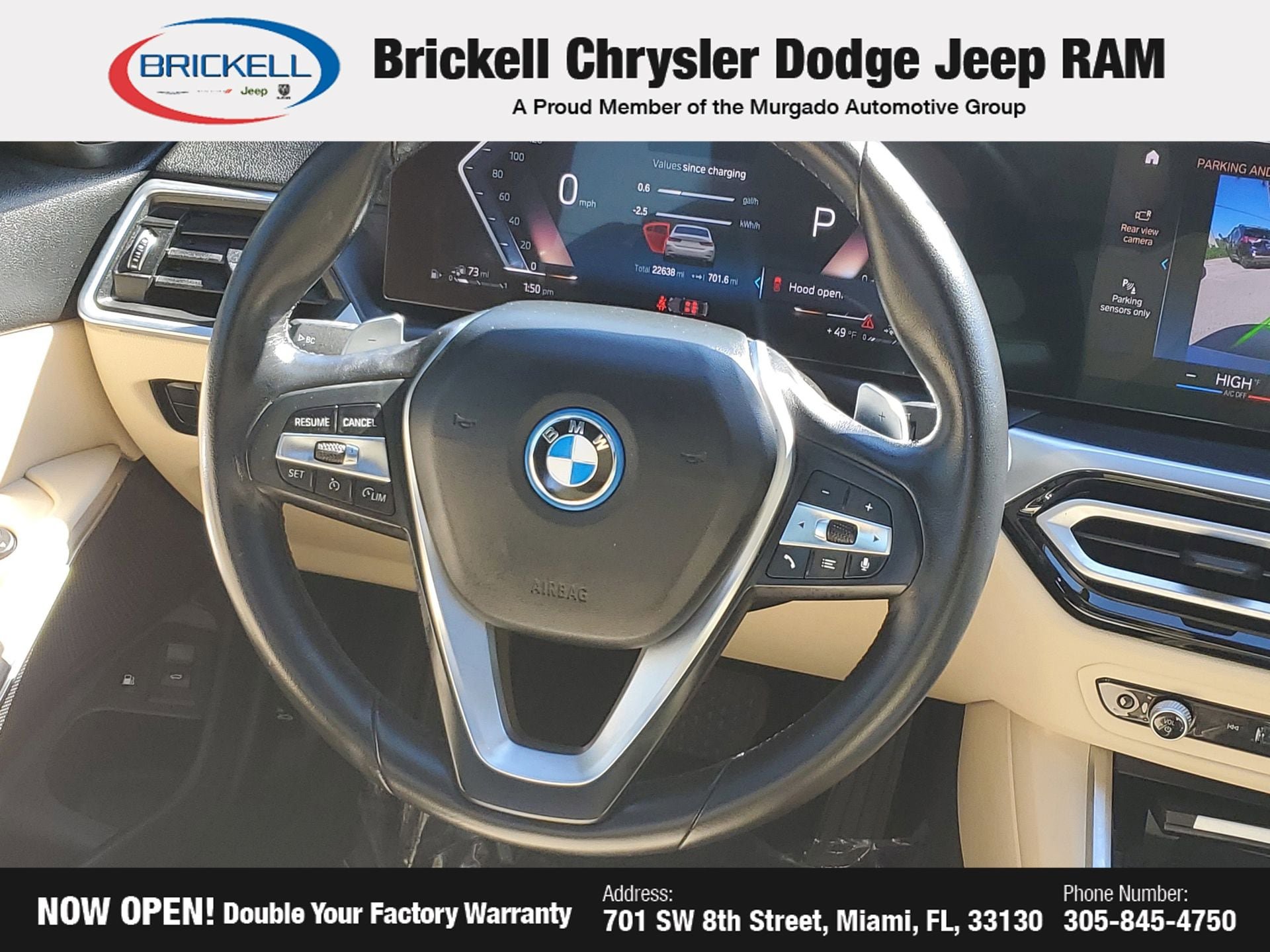 Used 2023 BMW 330e w/ Driving Assistance Package RWD image 14
