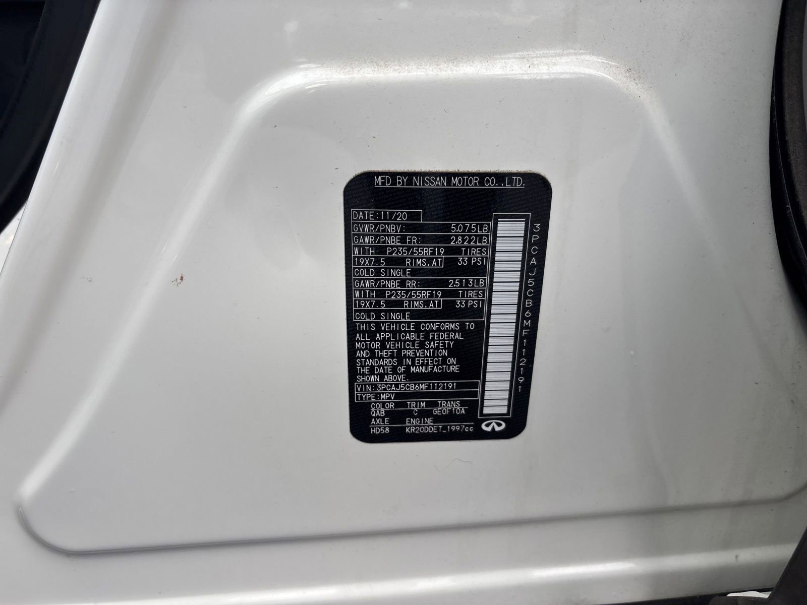 Used 2021 INFINITI QX50 Essential w/ Convenience Package image 28