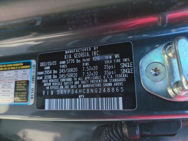 Used 2022 Kia Telluride EX w/ EX Premium Package FWD image 28