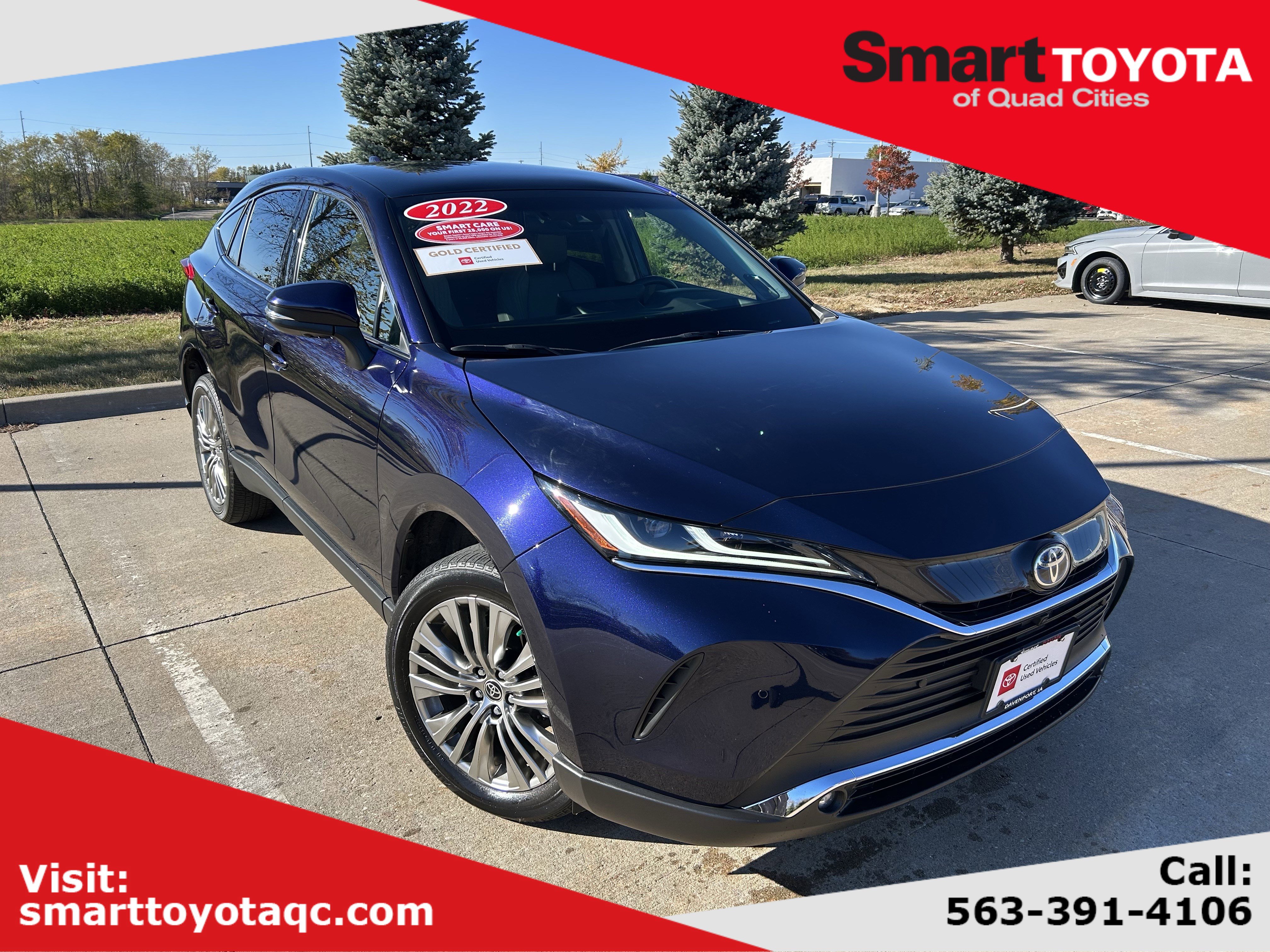 Certified 2022 Toyota Venza Limited w/ Advanced Technology Package