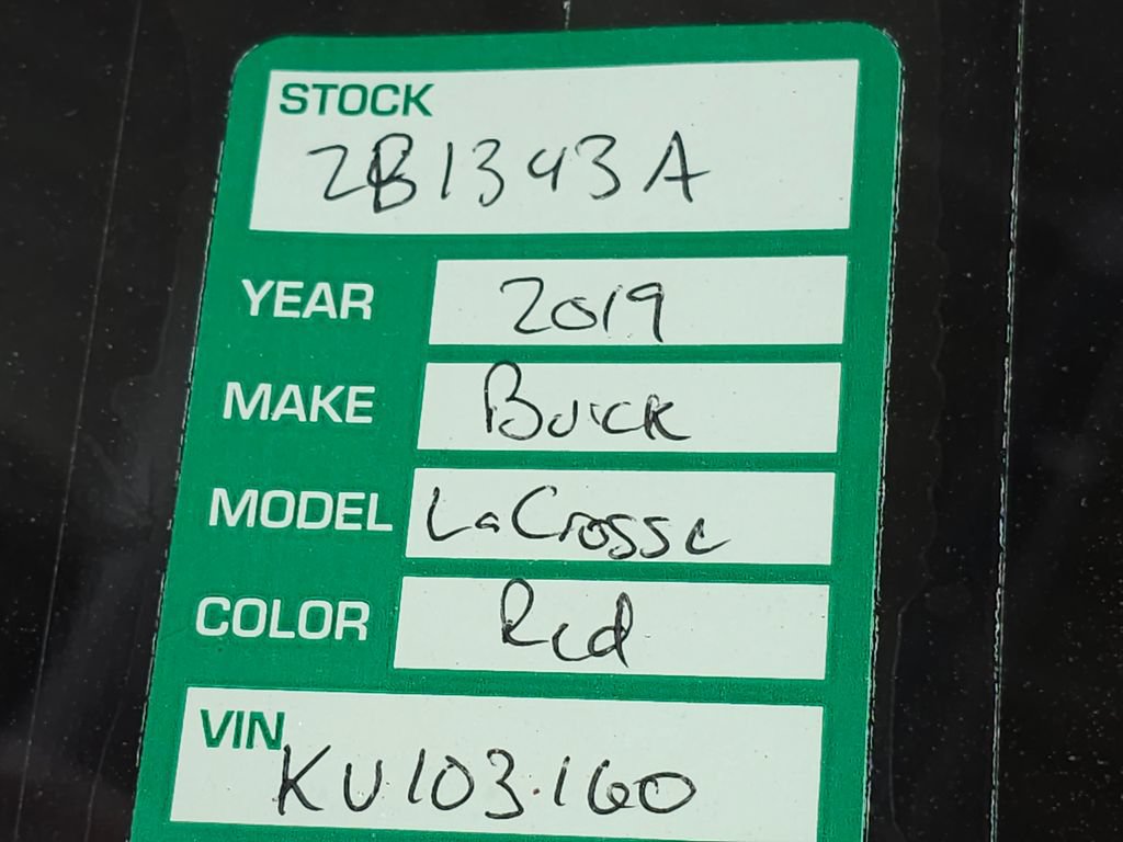 Used 2019 Buick LaCrosse Premium w/ Driver Confidence Package II AWD/4WD image 35