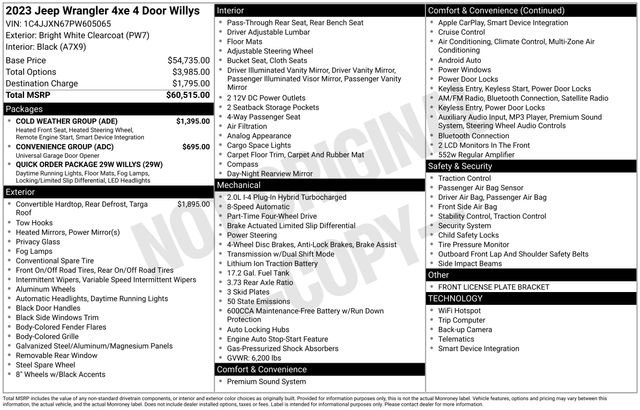 Used 2023 Jeep Wrangler Unlimited w/ Cold Weather Group image 13