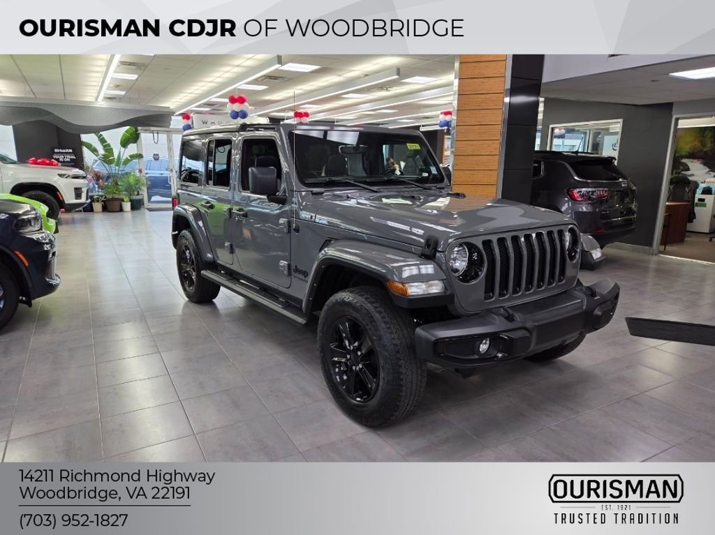 Used 2021 Jeep Wrangler Unlimited Sahara image 1