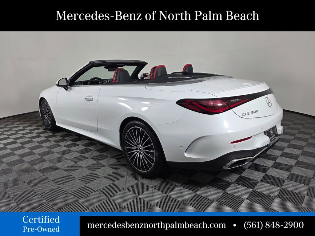 Certified 2025 Mercedes-Benz CLE 300 4MATIC Cabriolet image 4
