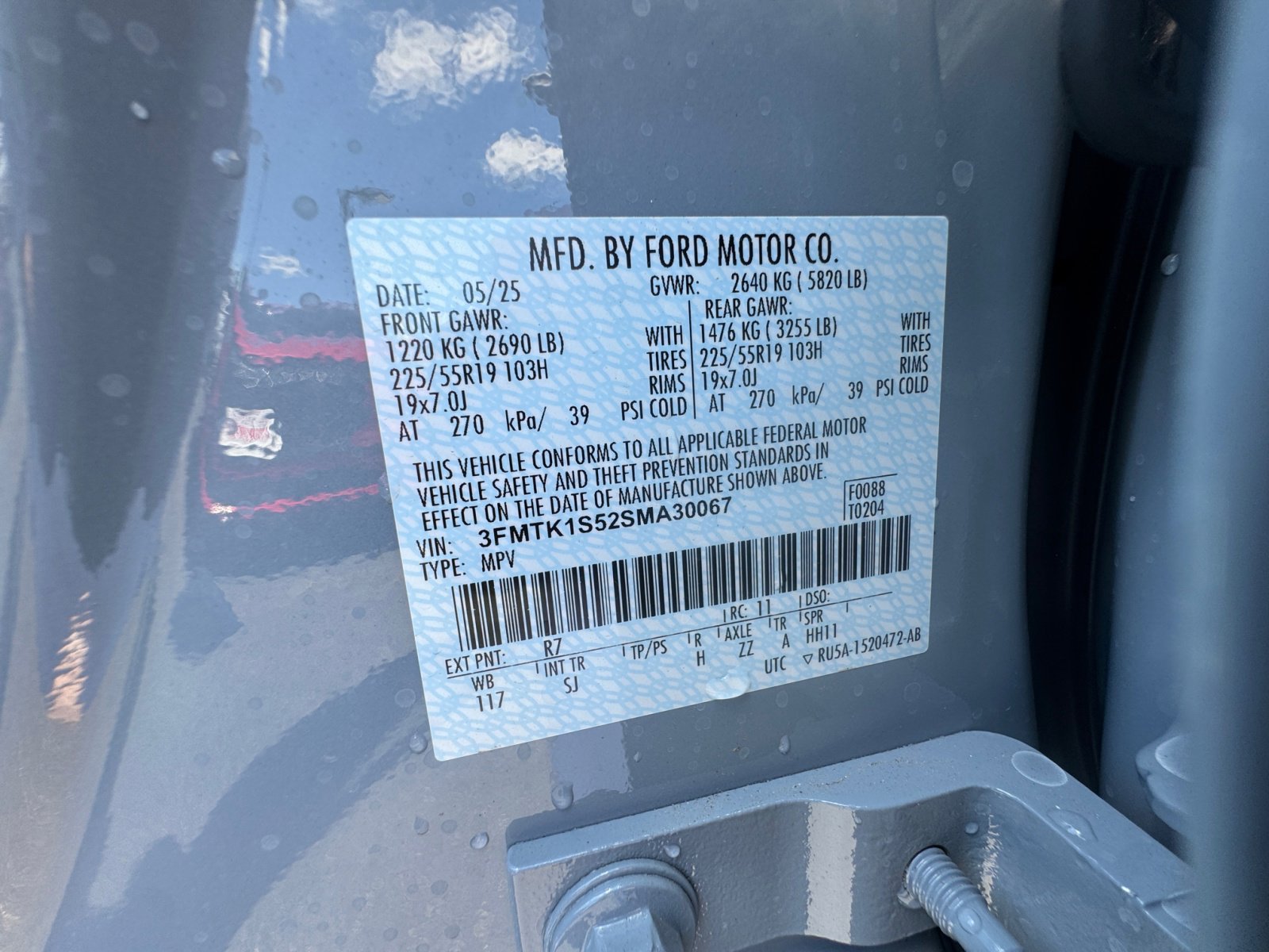 New 2025 Ford Mustang Mach-E Select w/ Comfort Package Lite image 34