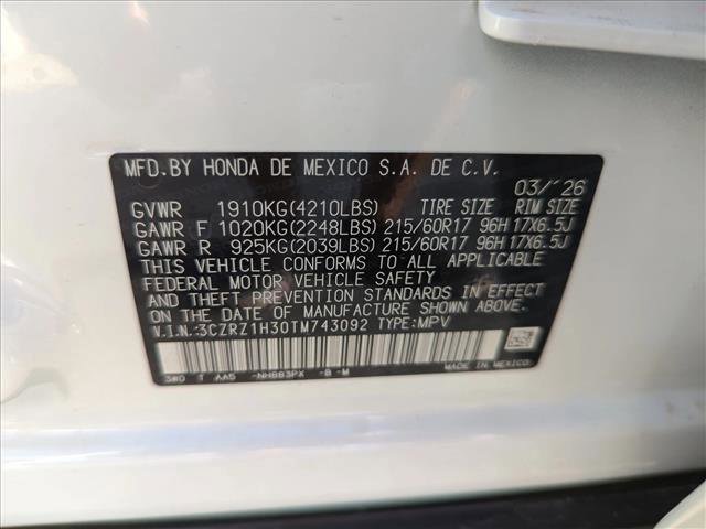 New 2026 Honda HR-V LX image 17