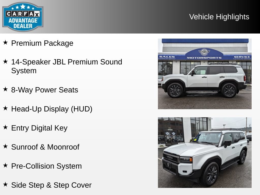 Used 2024 Toyota Land Cruiser w/ Premium Package AWD/4WD image 4