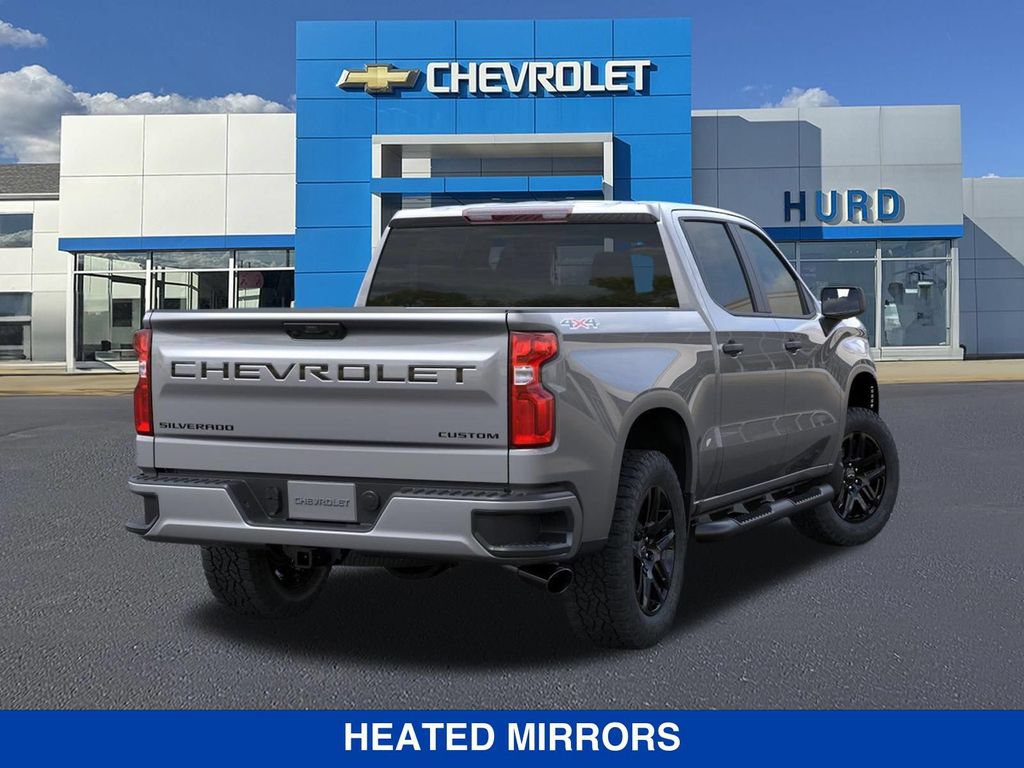 New 2026 Chevrolet Silverado 1500 Custom w/ Turbomax Blackout Package AWD/4WD image 5