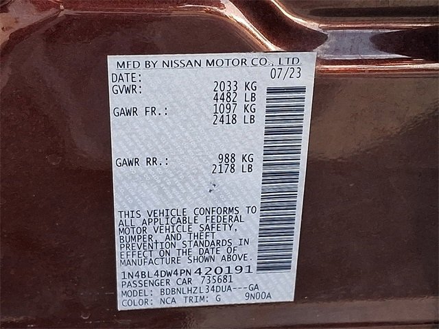 Used 2023 Nissan Altima 2.5 SV image 26